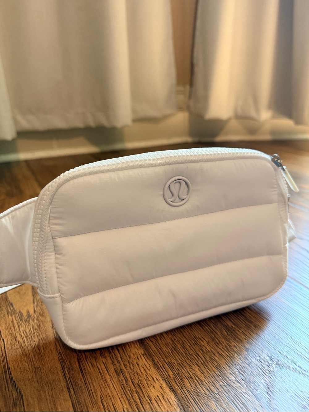 lululemon athletica White Quilted Belt Bag
